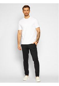 Only & Sons Chinosy Mark 22013727 Czarny Slim Fit. Kolor: czarny. Materiał: syntetyk