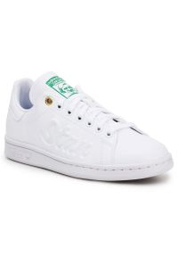 Adidas - Buty adidas Stan Smith W FY5464 białe. Kolor: biały. Materiał: syntetyk, materiał. Szerokość cholewki: normalna. Wzór: napisy. Model: Adidas Stan Smith