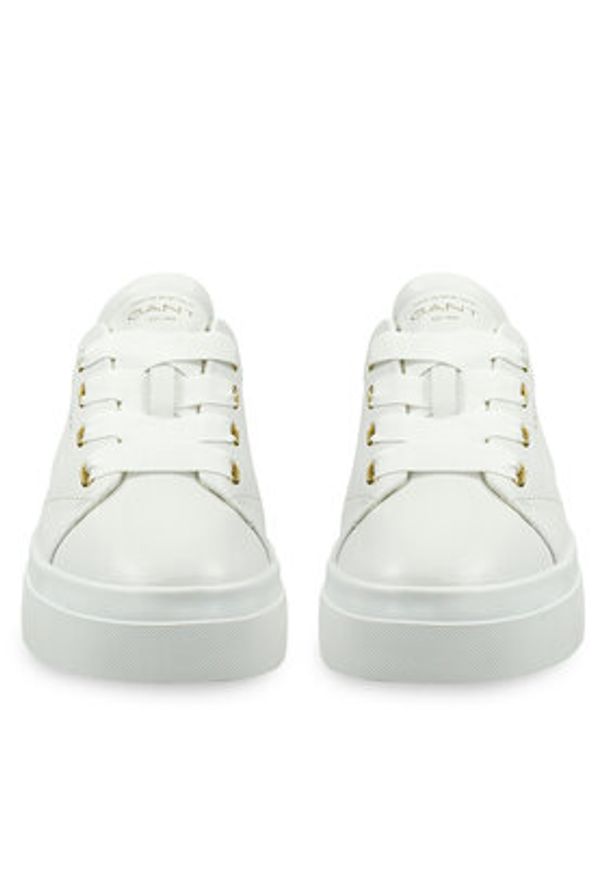 GANT - Gant Sneakersy 30531834 Biały. Kolor: biały. Materiał: skóra