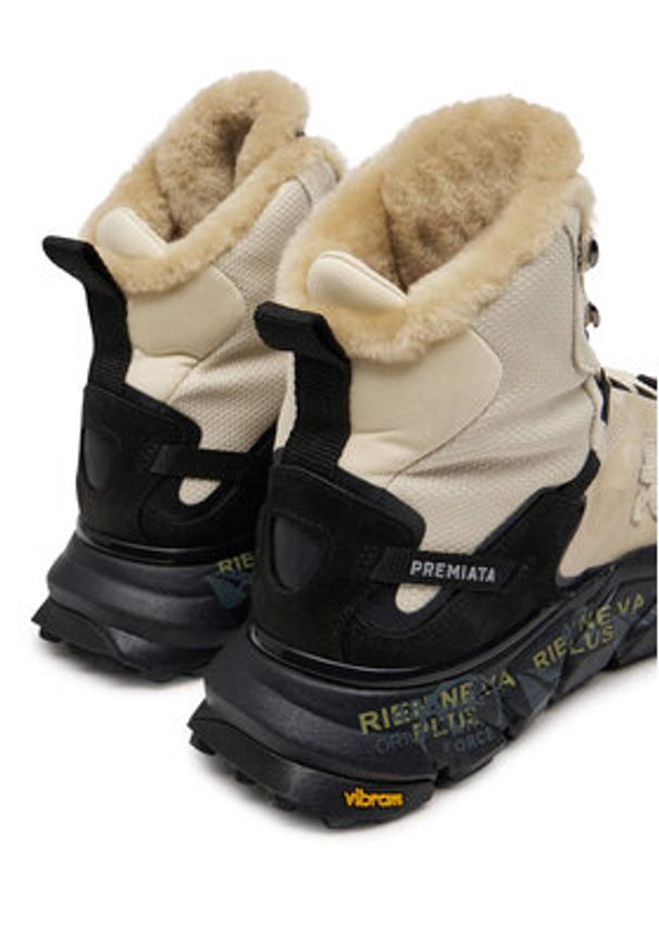 Premiata Sneakersy Saintcrossd 378M Beżowy. Kolor: beżowy. Materiał: materiał