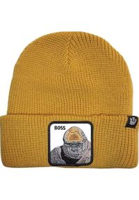 Czapka Beanie Goorin Bros Chilla Gorilla Beżowa. Kolor: czarny #1