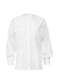 ANIA KUCZYŃSKA - Koszula z koronki Tramontana Bianca. Kolor: biały. Materiał: koronka. Długość: długie. Wzór: koronka. Styl: retro #4