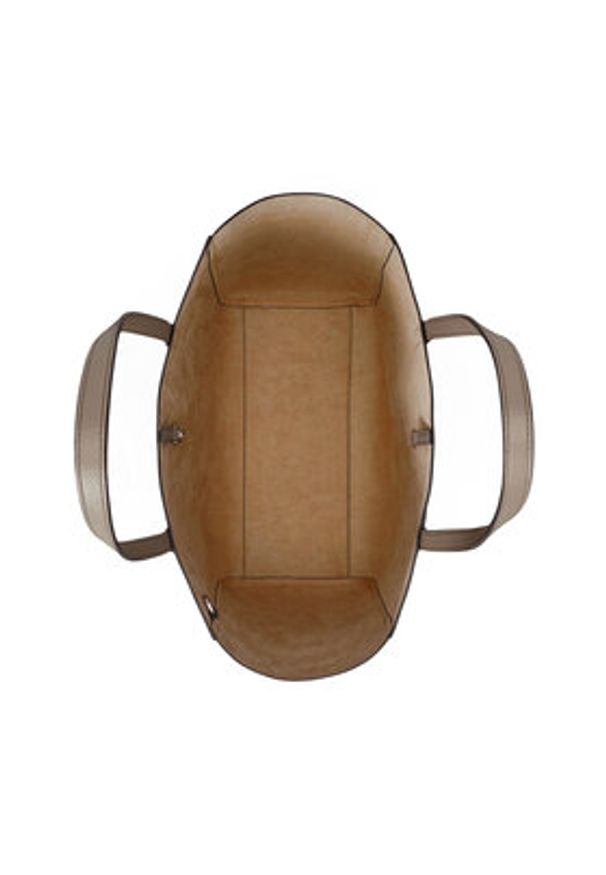 Lauren Ralph Lauren - LAUREN RALPH LAUREN Torebka Large Cameryn 431960183009 Brązowy. Kolor: brązowy. Materiał: skórzane