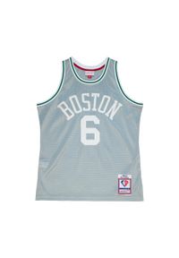 Mitchell & Ness - Jersey Boston Celtics 75th NBA 1962. Kolor: szary, wielokolorowy, biały. Materiał: jersey. Sezon: lato. Sport: koszykówka #1