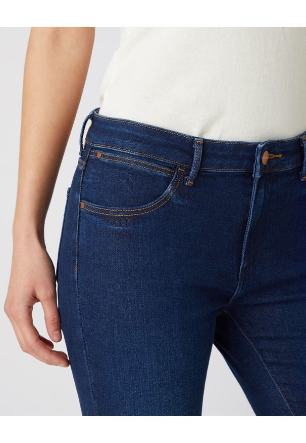 Wrangler - WRANGLER SKINNY DAMSKIE SPODNIE JEANSOWE DREAM BLUE 28 W28K47389 112141283