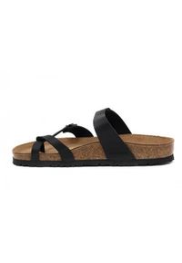 Klapki damskie Birkenstock 071791. Kolor: wielokolorowy. Materiał: materiał
