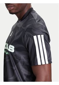 Adidas - adidas T-Shirt Common Goal JW0247 Czarny Regular Fit. Kolor: czarny. Materiał: syntetyk