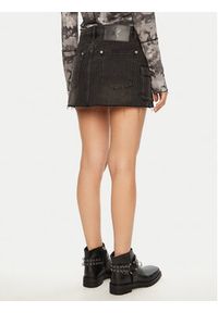 One Teaspoon Spódnica mini Sloane 26668 Czarny Regular Fit. Kolor: czarny. Materiał: bawełna #4