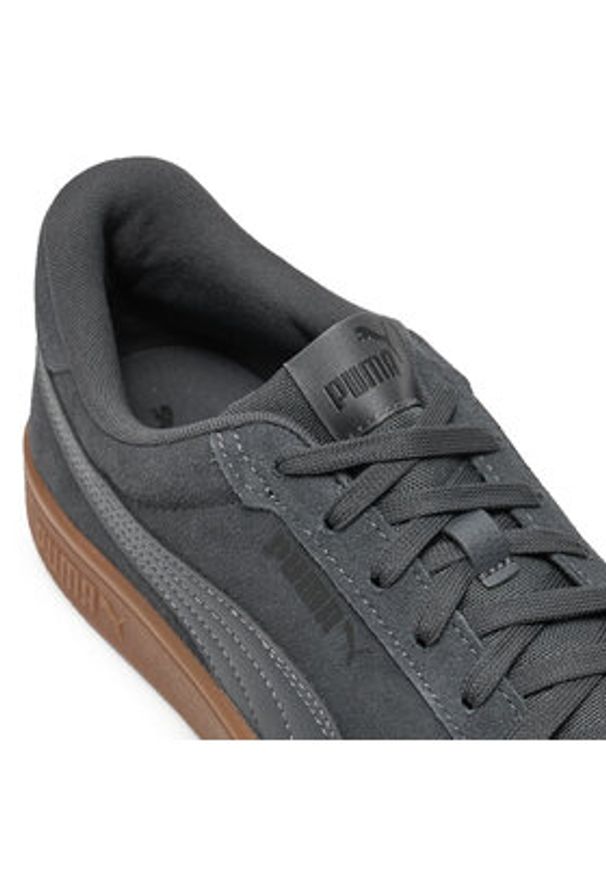 Puma Sneakersy Smash 3.0 390984 16 Czarny. Kolor: czarny. Materiał: zamsz, skóra