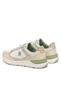 TOMMY HILFIGER - Tommy Hilfiger Sneakersy FW0FW08472 Biały. Kolor: biały. Materiał: skóra #6