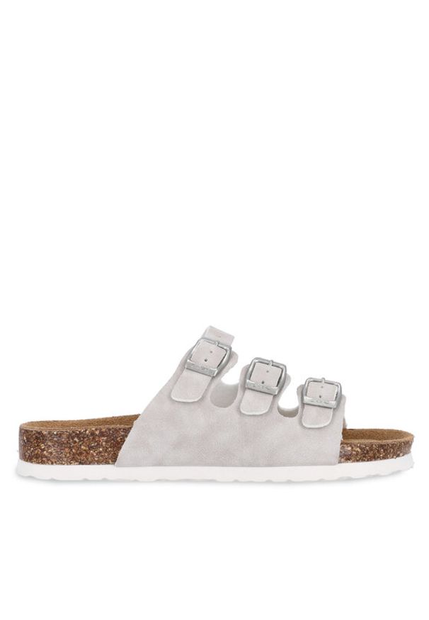 CRUZ Klapki Santa CR192185 Szary. Kolor: szary. Materiał: skóra