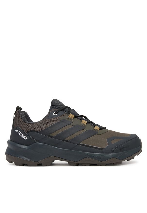 Adidas - adidas Trekkingi Terrex Skychaser AX5 GORE-TEX JQ2213 Khaki. Kolor: brązowy. Materiał: materiał. Technologia: Gore-Tex. Model: Adidas Terrex. Sport: turystyka piesza