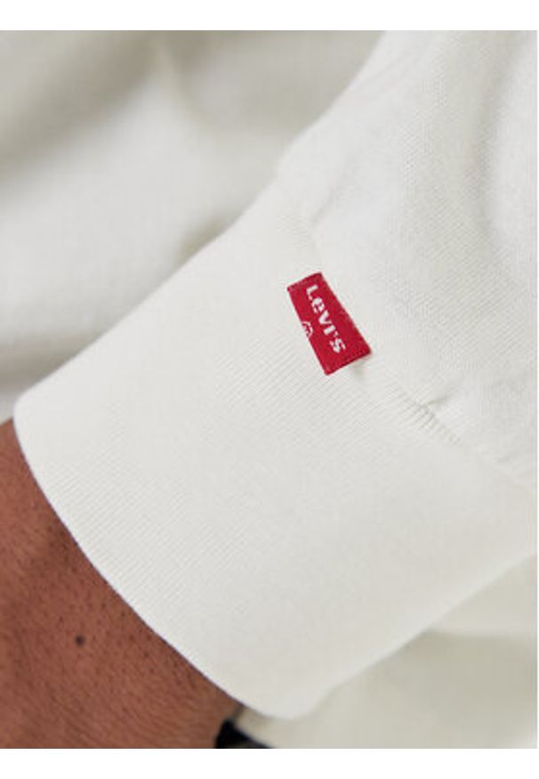 Levi's® T-Shirt Authentic 005N7-0000 Écru Regular Fit. Materiał: bawełna