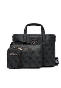Guess Torebka Latona (SG) Mini-Bags HWSG92 11750 Czarny. Kolor: czarny. Materiał: skórzane