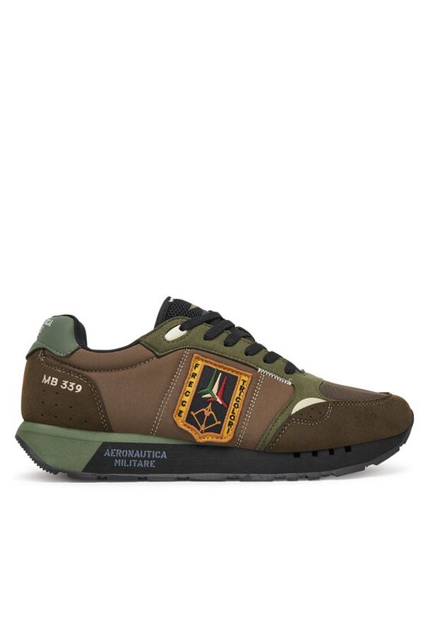 Aeronautica Militare Sneakersy 252SC0292UCT03331 Zielony. Kolor: zielony. Materiał: materiał
