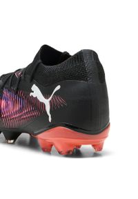 Puma - Buty piłkarskie FUTURE 8 MATCH FG/AG PUMA Black White Glowing Red. Kolor: czerwony, biały, wielokolorowy, czarny. Sport: piłka nożna