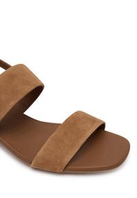 ecco - ECCO Sandały Liva 25030305034 Brązowy. Kolor: brązowy. Materiał: zamsz, skóra #2