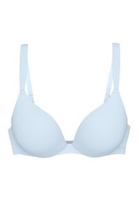 Triumph Biustonosz z fiszbiną Body Make Up Illusion 10217848 Niebieski jasny. Kolor: niebieski. Materiał: syntetyk #4