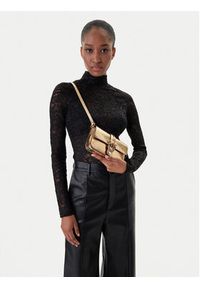 Pinko - PINKO Torebka Love One Slouchy Baby AI 25-26 PCPL 105353 A2WD Złoty. Kolor: złoty. Materiał: skórzane #5