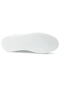 Sneakersy damskie S.Barski, cholewka skóra naturalna perforowana wiązanie klasyczne niski fason zaokrąglony nosek, białe, GR61-5992. Kolor: biały. Materiał: skóra. Szerokość cholewki: normalna. Styl: klasyczny #6