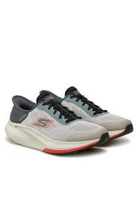 skechers - Skechers Sneakersy Go Walk Max Walker - Next Gen 216584/GYBL Szary. Kolor: szary. Materiał: materiał