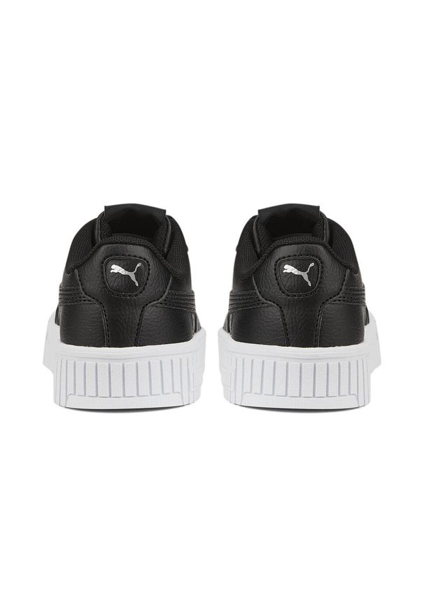 Buty do chodzenia dla dzieci Puma Carina 20 PS. Kolor: wielokolorowy, czarny, szary. Materiał: guma, syntetyk, materiał. Sezon: lato. Sport: turystyka piesza