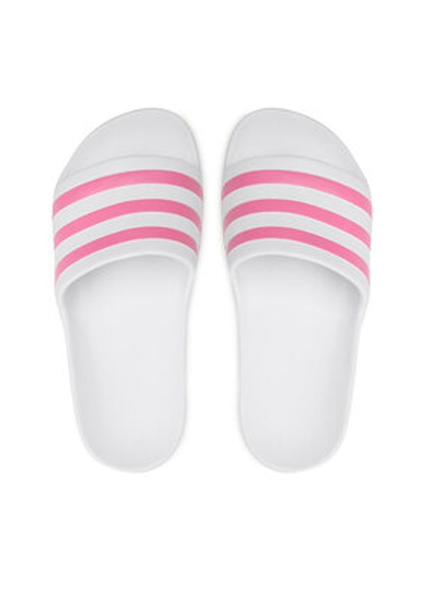 Adidas - adidas Klapki adilette Aqua GZ5237 Biały. Kolor: biały