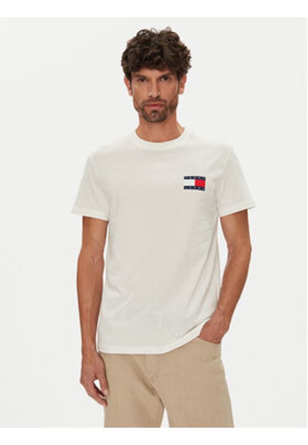 Tommy Jeans Komplet t-shirtów Ess Flag DM0DM22143 Kolorowy Slim Fit. Materiał: bawełna. Wzór: kolorowy