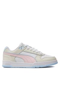 Puma Sneakersy 386373 23 Beżowy. Kolor: beżowy. Materiał: skóra