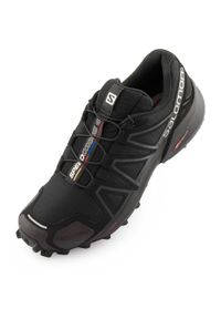 salomon - Buty do biegania damskie Salomon W Terenie Speedcross 4. Zapięcie: sznurówki. Kolor: wielokolorowy. Materiał: materiał, syntetyk. Szerokość cholewki: normalna. Model: Salomon Speedcross