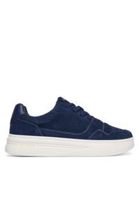 Guess Sneakersy FMFWIN SUE12 Granatowy. Kolor: niebieski. Materiał: zamsz, skóra