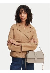 Furla Torebka Flow M WB00996 BX2045 BG 4488S Beżowy. Kolor: beżowy. Materiał: skórzane #1