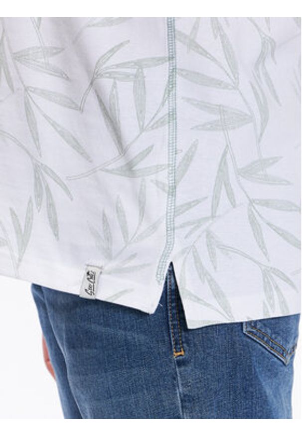 INDICODE Polo Passo 40-851 Biały Regular Fit. Typ kołnierza: polo. Kolor: biały. Materiał: bawełna