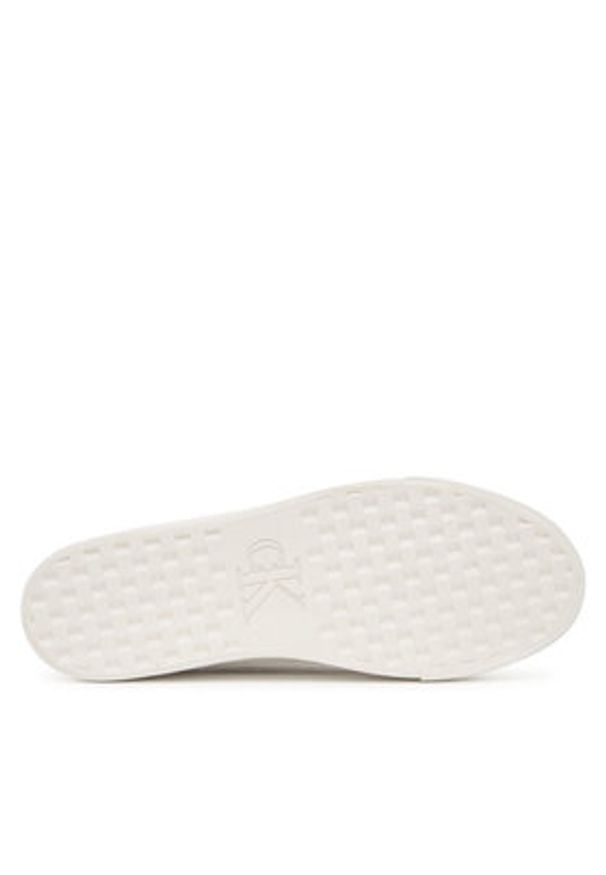 Calvin Klein Sneakersy Vulc Flatf Laceup Jaq Aop HW0HW03265 Czarny. Kolor: czarny. Materiał: materiał