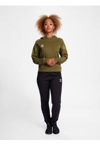 Sweatshirt bluza z kapturem dla kobiet Hummel Travel. Typ kołnierza: kaptur. Kolor: zielony. Sport: fitness #2