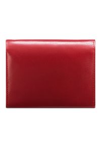 Wittchen - Damski portfel skórzany klasyczny średni czerwony. Kolor: czerwony. Materiał: skóra