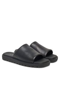 Calvin Klein Jeans Klapki YM0YM01227 Czarny. Kolor: czarny. Materiał: skóra #4
