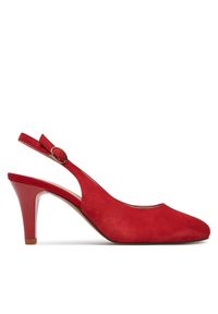 Sandały Caprice. Kolor: czerwony #1
