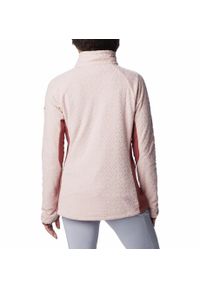 columbia - Bluza Turystyczna Rozpinana Damska Columbia Titan Pass 3.0 Full Zip Fleece. Kolor: różowy