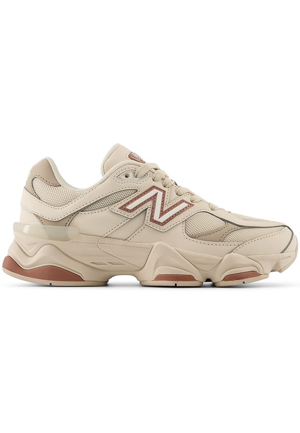 Buty dziecięce New Balance GC9060GC – beżowe. Okazja: na uczelnię, na co dzień. Kolor: beżowy. Materiał: materiał, syntetyk, guma. Szerokość cholewki: normalna. Sport: turystyka piesza