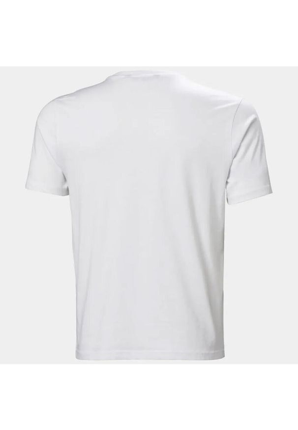 Koszulka z nadrukiem męska Helly Hansen HH Logo T-Shirt 2.0. Kolor: biały. Wzór: nadruk