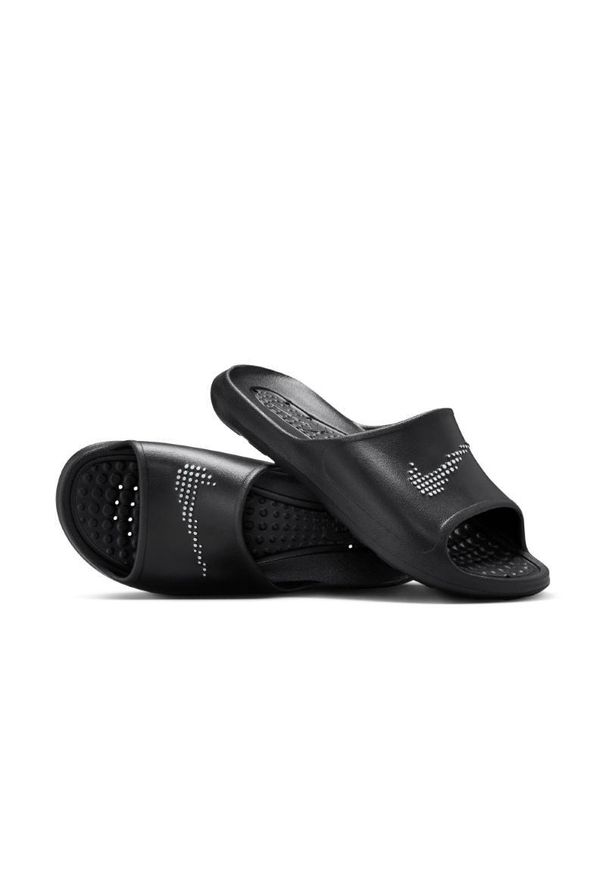 Klapki Sportowe Nike Victori One Basenowe Czarne Na Basen. Okazja: na co dzień. Kolor: czarny. Styl: casual, sportowy