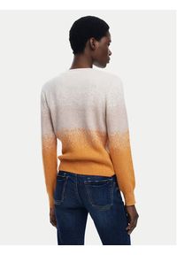 Desigual Sweter Fama 25WWJF24 Écru Regular Fit. Materiał: syntetyk #6