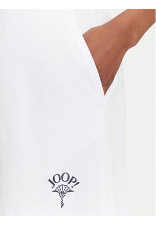 JOOP! Szorty sportowe 10224410 Biały Regular Fit. Kolor: biały. Materiał: bawełna