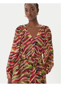 LOLA CASADEMUNT Sukienka codzienna M2 Concrete Jungle MS2616022 Kolorowy Regular Fit. Okazja: na co dzień. Materiał: syntetyk. Wzór: kolorowy. Typ sukienki: proste. Styl: casual #5