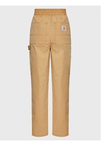 Carhartt WIP Spodnie materiałowe Unisex Montana I030622 Beżowy Regular Fit. Kolor: beżowy. Materiał: materiał, syntetyk #4