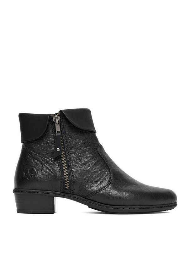 Trzewiki Rieker. Kolor: czarny