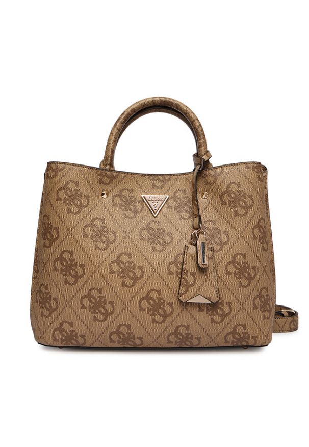 Guess Torebka Meridian II HWOS69 74060 Beżowy. Kolor: beżowy. Materiał: skórzane