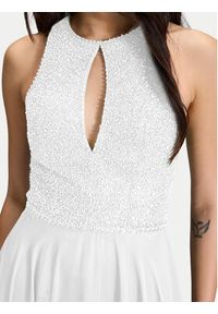 Hey Kyla Sukienka wieczorowa 5AI053HK Biały Regular Fit. Kolor: biały. Materiał: syntetyk. Styl: wizytowy #6