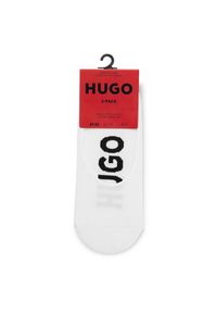 Skarpety stopki męskie Hugo. Kolor: biały #1